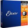 Encordoamento Para Guitarra .011 Medium Nanoweb 12102 Elixir