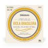 Encordoamento Para Viola Brasileira Cebolão MI/Boiadeira EJ82C D Addario