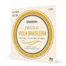 Encordoamento Para Viola Brasileira Cebolão MI/Boiadeira EJ82C D Addario