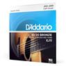 Encordoamento Violão Aço .012-.053 80/20 Bronze EJ11 D Addario