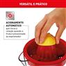 Espremedor de Frutas Arno Express CP32 40W 750ml Vermelho 127V