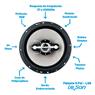 Kit Facil Par 6pol 4r Par 6x9pol 4r - 280w Rms Leson