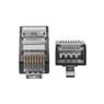 Kit 20 Conectores CONEX 3000 Rj45 Cat6 Intelbras - 20 Unidades