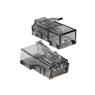 Kit 20 Conectores CONEX 3000 Rj45 Cat6 Intelbras - 20 Unidades