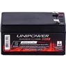 Bateria Selada 12V 1,3Ah UP1213 Unipower