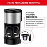 Cafeteira Elétrica Arno Perfectta Inox 600ml Jarra de Vidro 127V