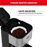 Cafeteira Elétrica Arno Preferita Inox 750ml Jarra de Vidro 127V