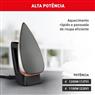 Ferro a Seco Arno Drygliss FS31 1200W Preto/Terracota 220V