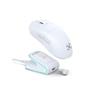 Mouse Wireless com Dock de Carregamento Magnético Fortrek Loyal Branco