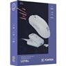 Mouse Wireless com Dock de Carregamento Magnético Fortrek Loyal Branco