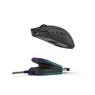 Mouse Wireless com Dock de Carregamento Magnético Fortrek Loyal Preto