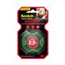 Fita Dupla Face Scotch Fixa Forte Fixação Extrema até 2,5kgs 12mm x 2m 3M 