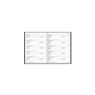 Livro Protocolo de Correspondência Capa Dura 1/4 Brief Spiral 104 Folhas