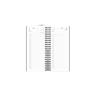 Agenda Comercial 2027 Capa Dura 119 x 275mm Brief Executive Spiral 2748938 Preto 194 Folhas
