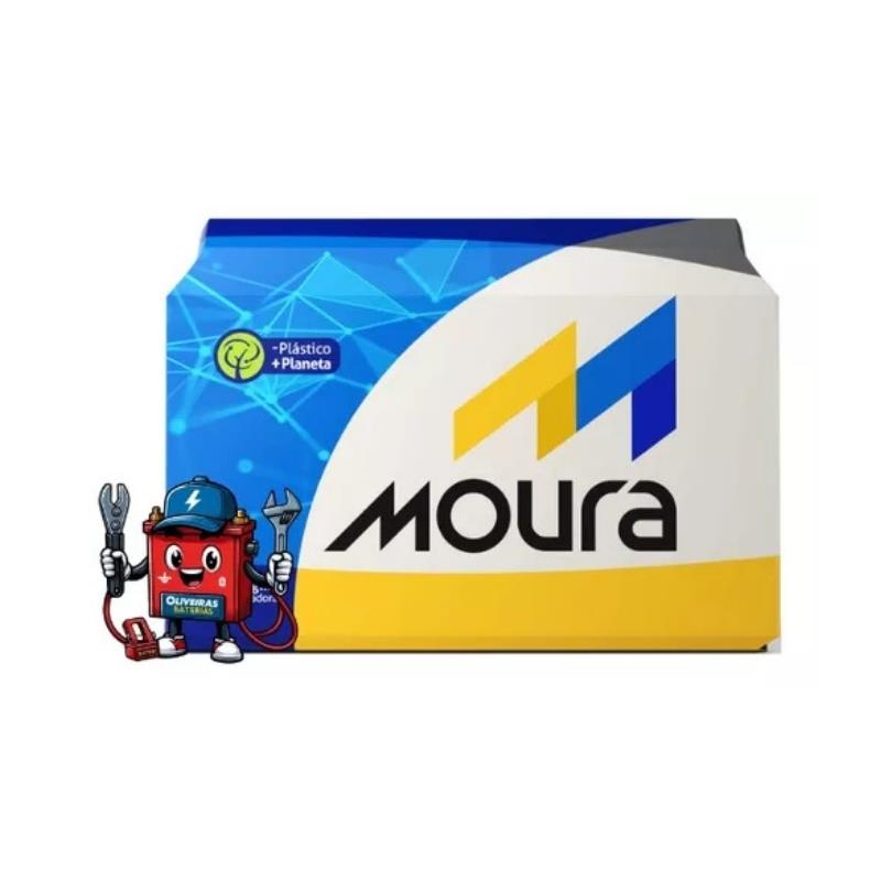 Bateria Automotiva Moura 60ah Amperes M60AD
