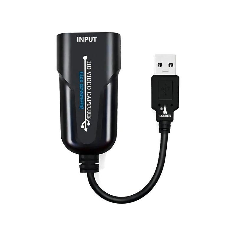 Placa de Captura de Vídeo HDMI USB 3.0 Full HD 1080p