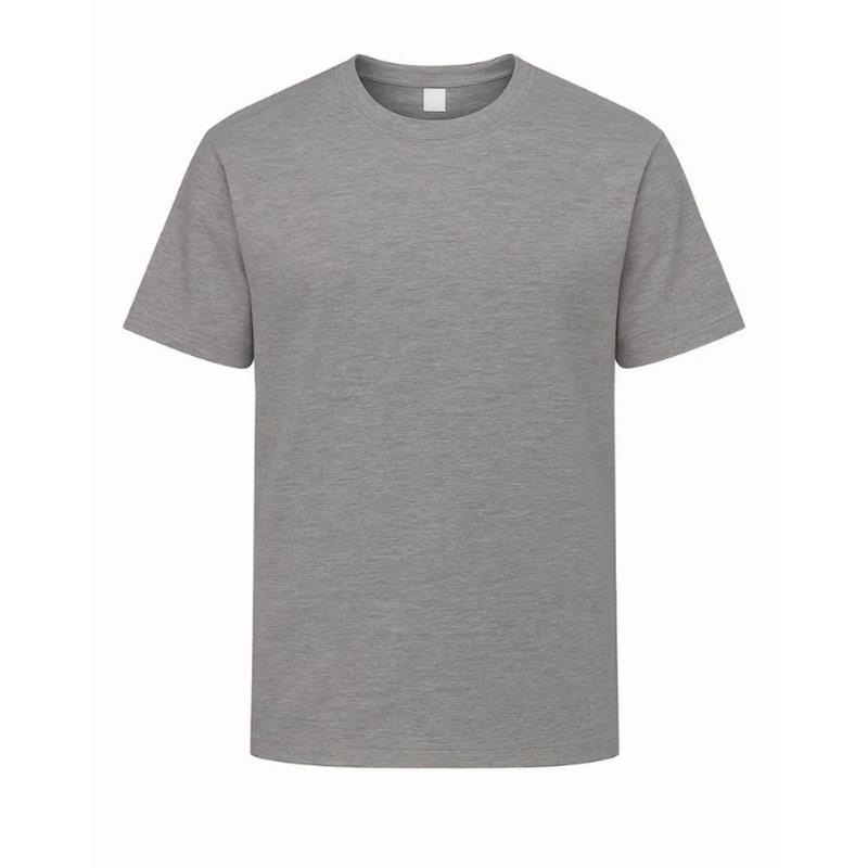 Camiseta Manga Curta Tockformes Poliéster Cinza