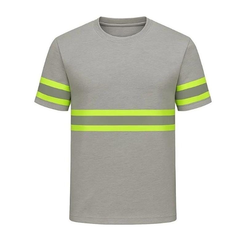 Camiseta Manga Curta Refletiva Tockformes Poliéster