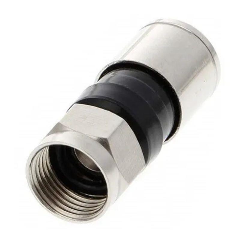 Conector Coaxial Tipo F de Compressão RG6