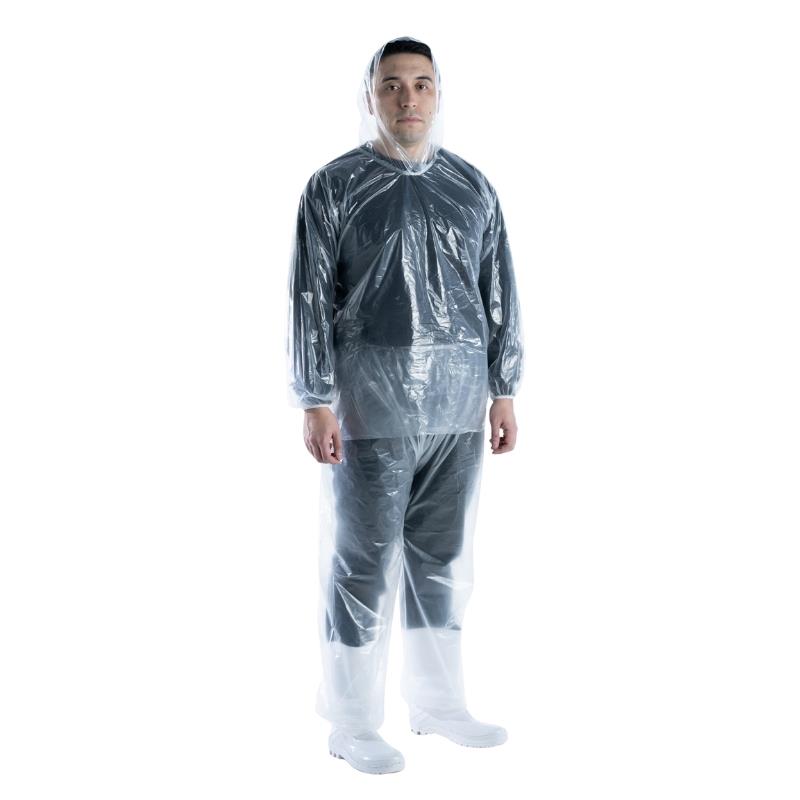 Conjunto para Chuva Transparente Polietileno Brasmo