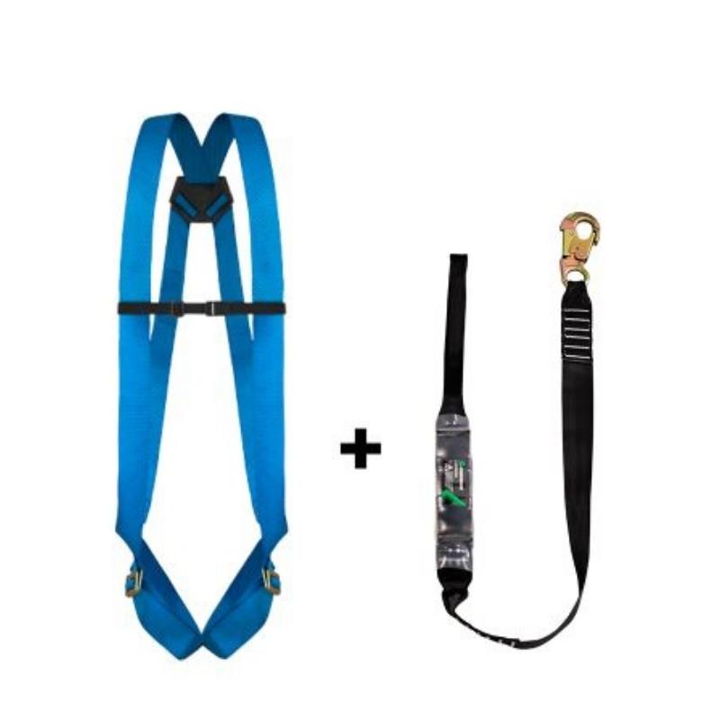 Conjunto Segurança Cinturão CG1A e Talabarte CG344AB Carbografite CA34613