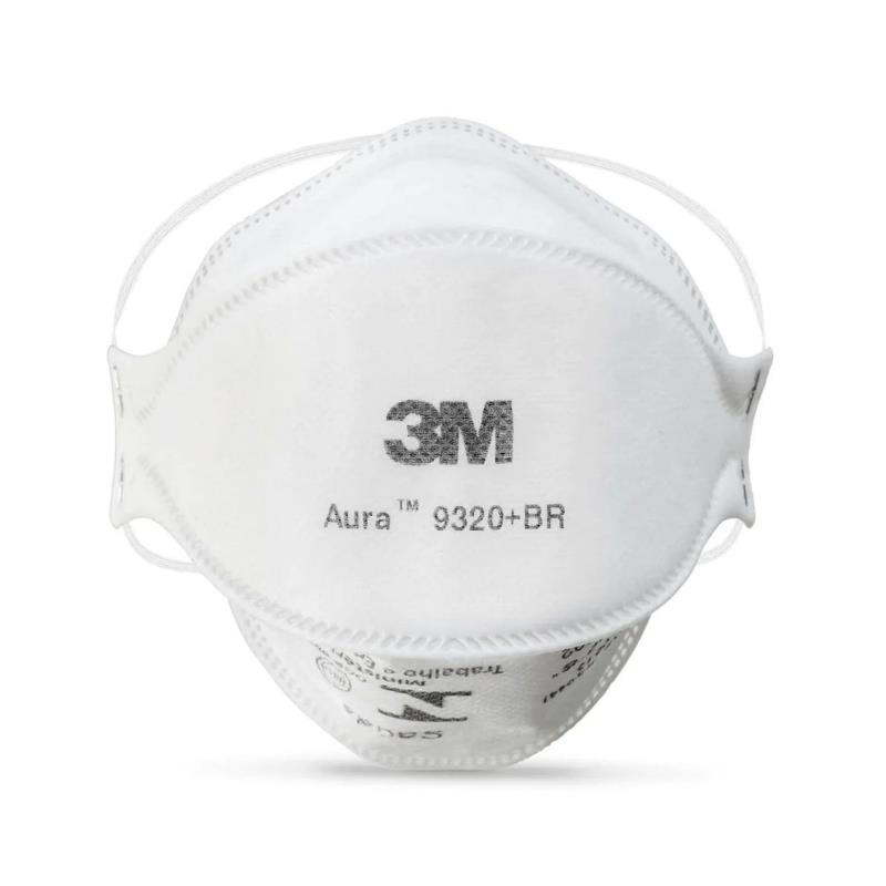 Máscara Respiratória sem Válvula PFF2 Aura 9320 3M CA42476