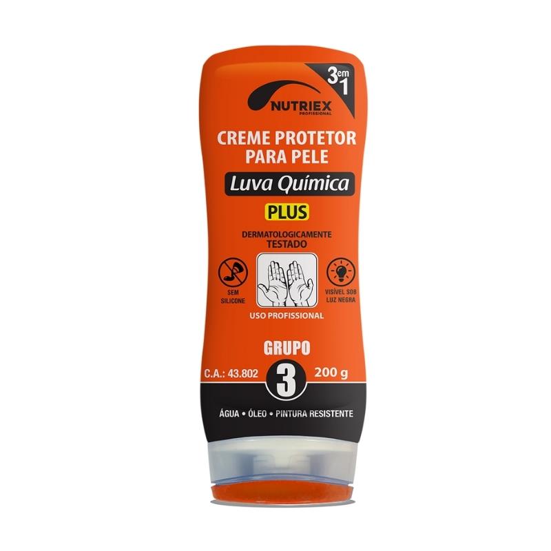 Creme Protetor de Pele Luva Química G3 Plus Nutriex CA43802 200g