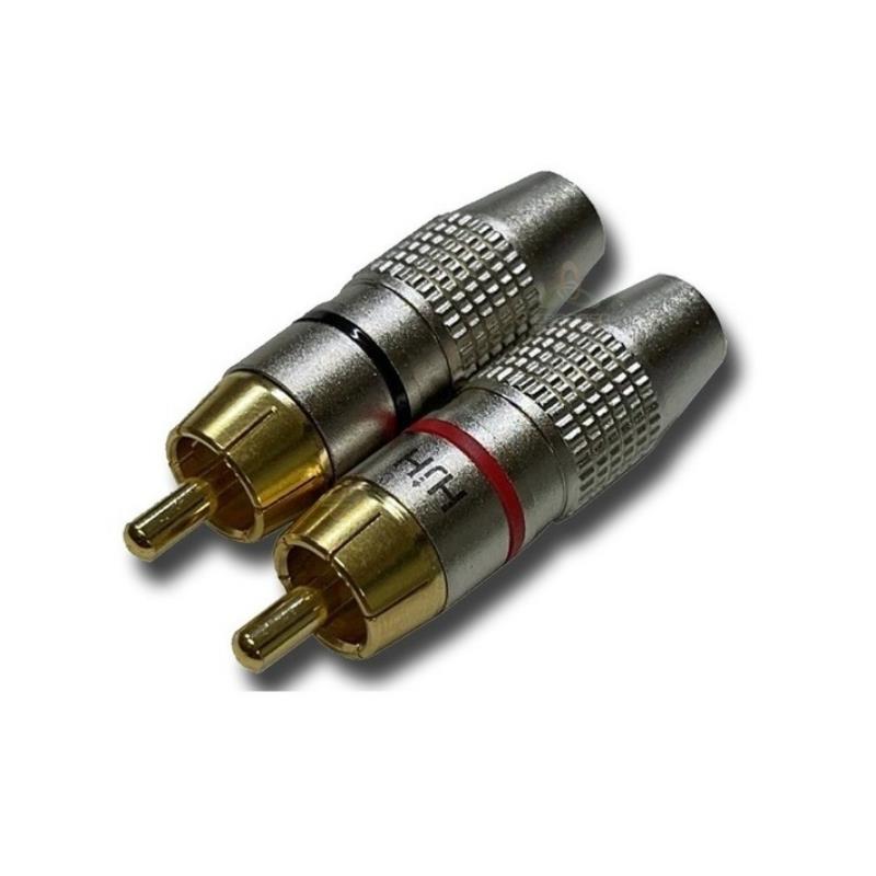 Par Conector RCA Macho HJH HR009