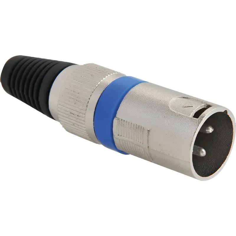 Conector XLR Macho Cannon 3 Pinos