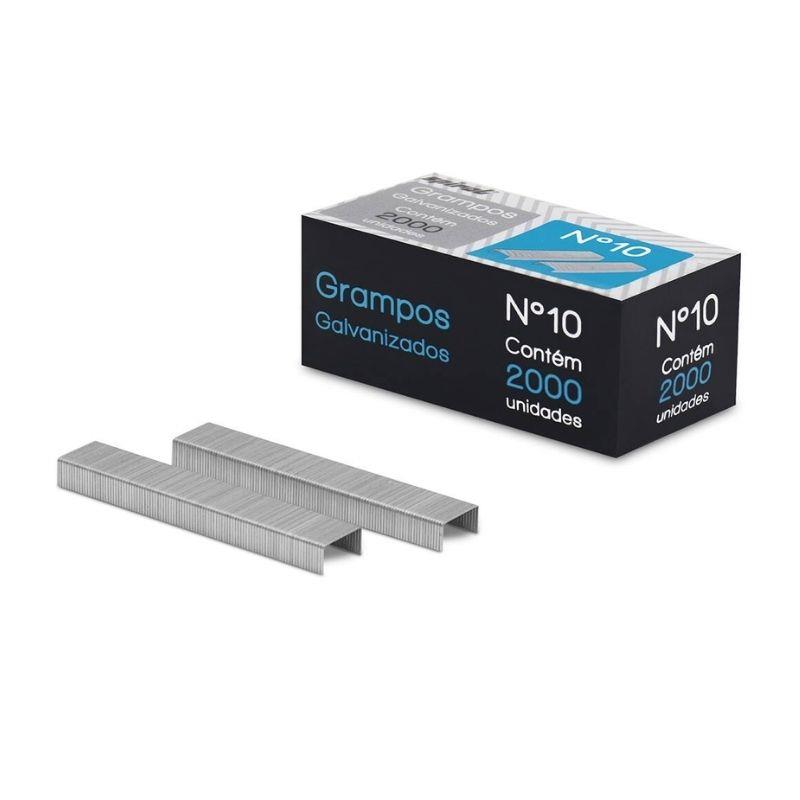 Caixa Grampo N.10 Galvanizado Spiral -  2000 Unidades