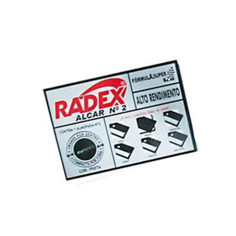 Almofada Carimbo N.2 5,2x9,4cm Asuper Radex