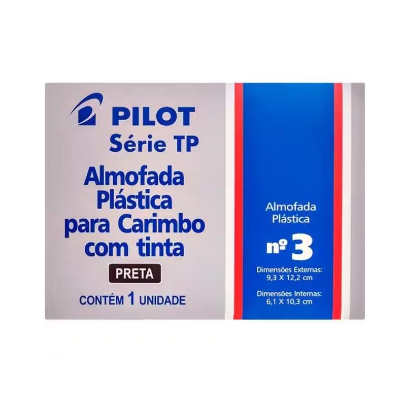 Almofada para Carimbo com Tinta N.3 Série TP Pilot 6.1x10.3cm