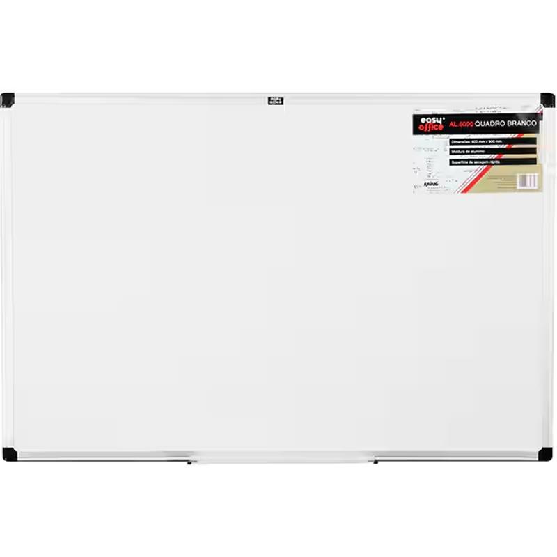 Quadro Branco 90x60cm Moldura em Alumínio AL-6090 Easy Office