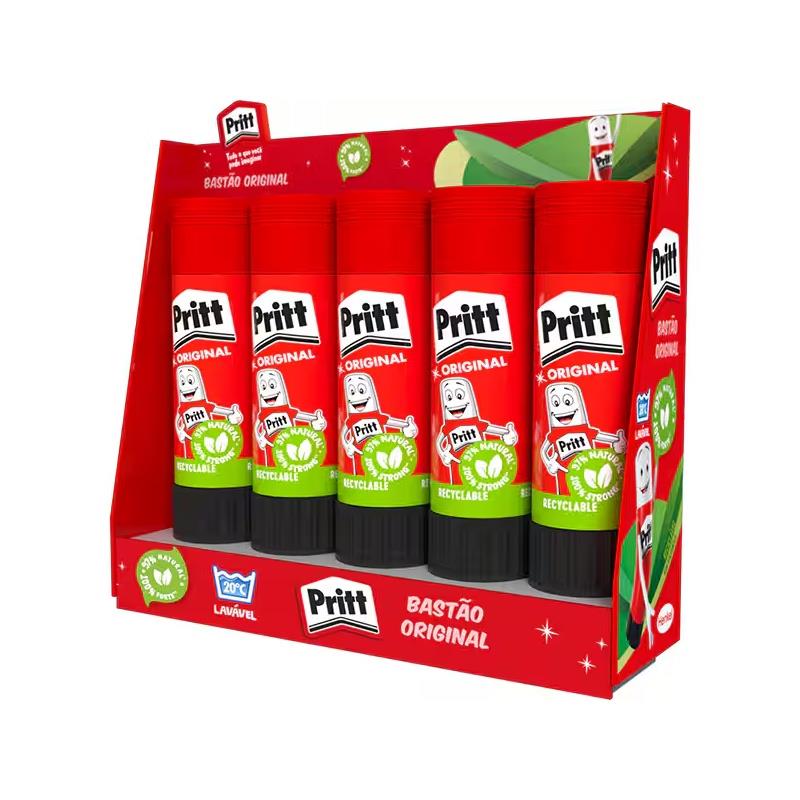 Caixa Cola em Bastão 40g Pritt 1905654 Henkel - 5 Unidades