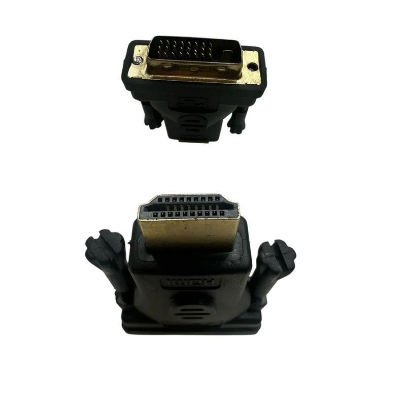Adaptador DVI macho para HDMI macho