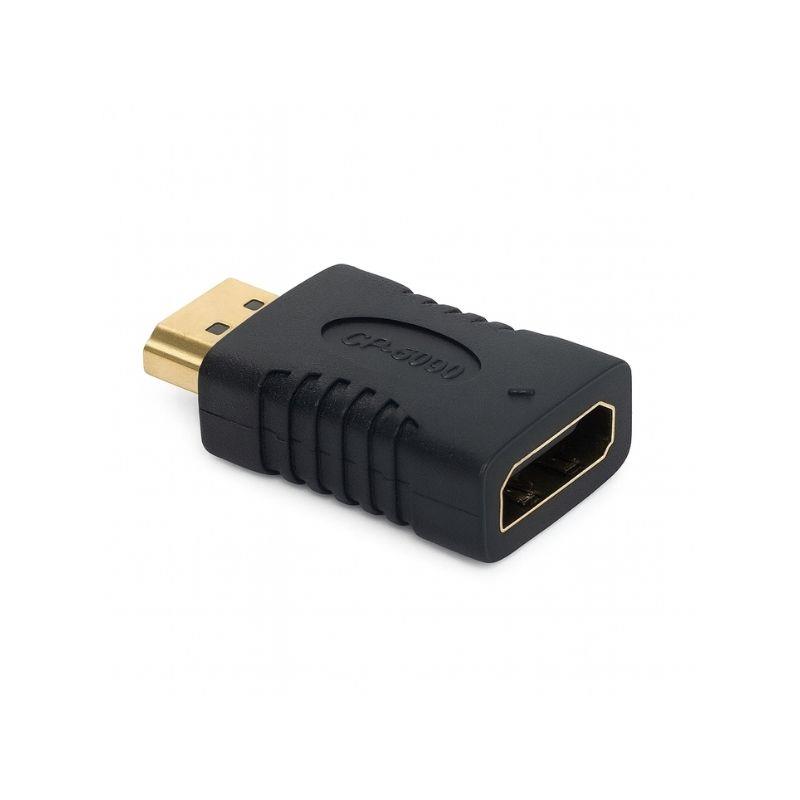 Kit 5 Adaptadores Emenda HDMI Macho para HDMI Fêmea