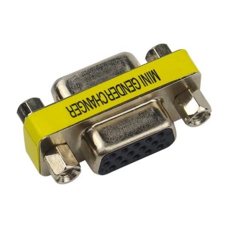 Adaptador Emenda VGA Fêmea para VGA Fêmea