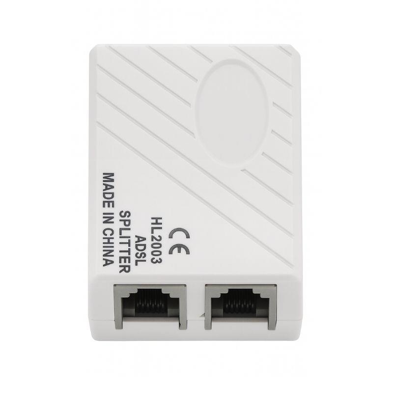 Par Filtro para Linha Telefônica e Rede ADSL Splitter - 2 Unidades
