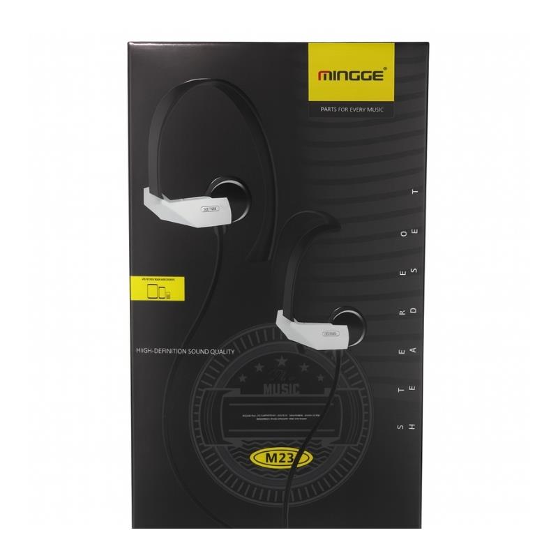 Fones de Ouvido Alta Definição com Fio M23 Mingge