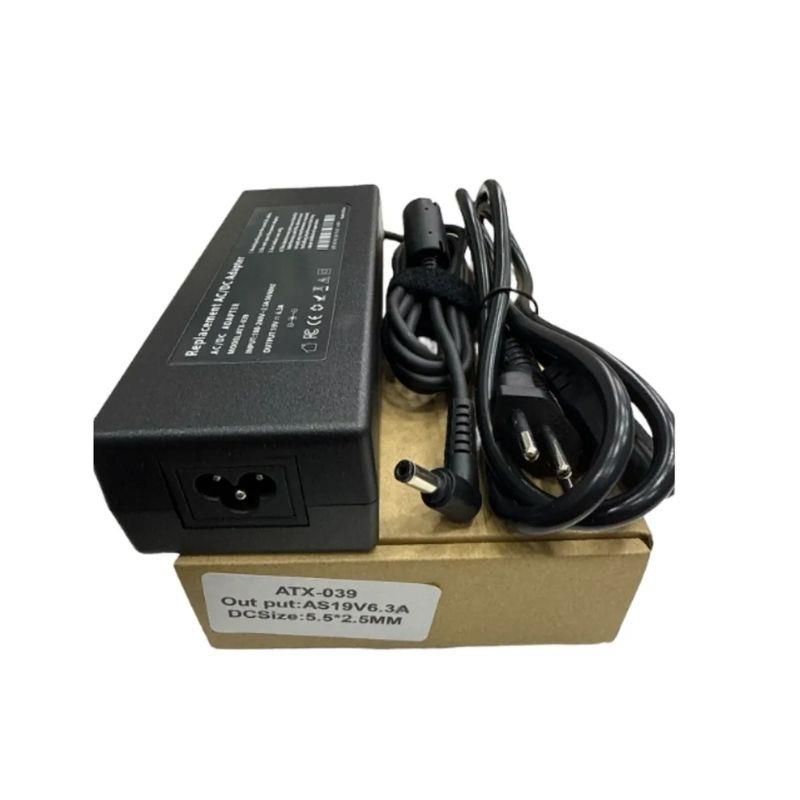 Fonte Carregador Notebook Asus 19V 6.3A Conector 5.5x2.5mm 120W