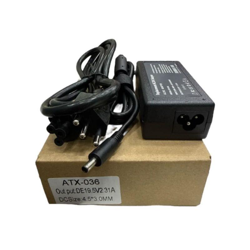 Fonte Carregador Notebook Dell 19.5V 2.31A Conector 4.5x3.0mm