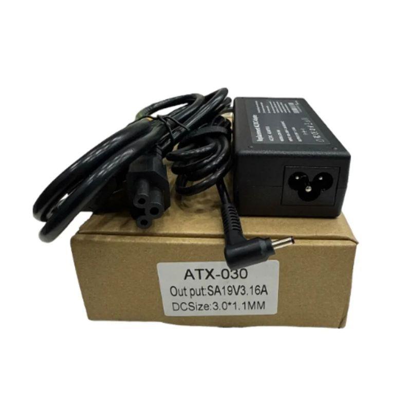 Fonte Carregador Notebook Samsung 19V 3.16A Conector 3.0x1.1mm