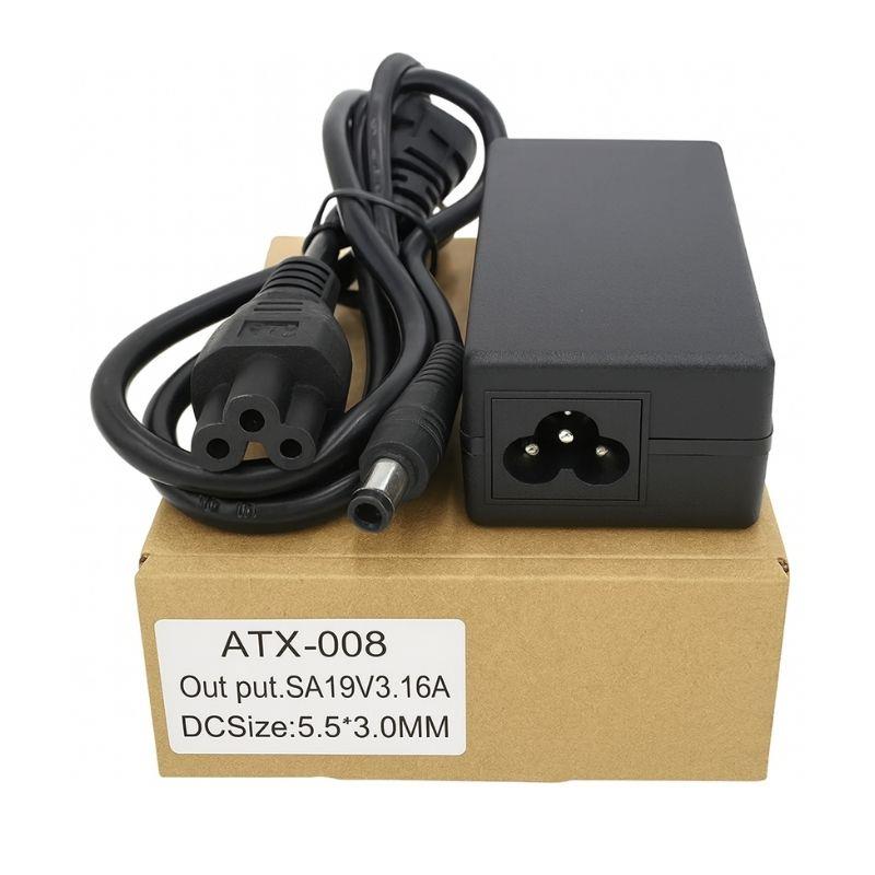 Fonte Carregador Notebook Samsung 19V 3.16A Conector 5.0x4.4mm