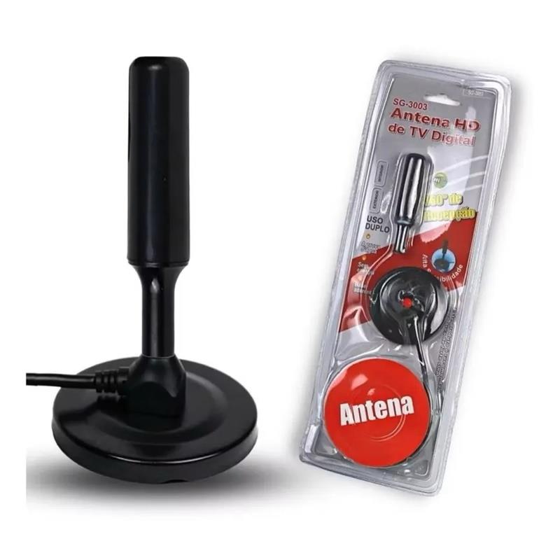 Antena Digital HDTV SG-3003 Alcance 5m
