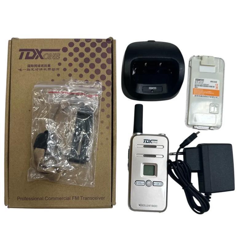 Rádio Transmissor TDX One TD-Q7 Bateria 1800mAh 99 Canais de memória