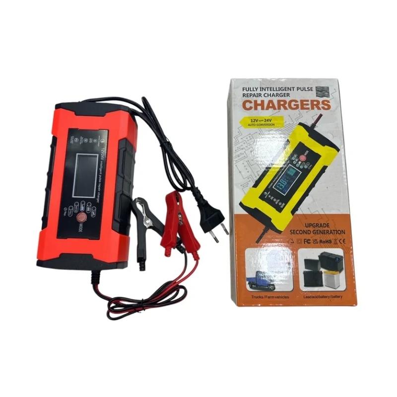 Fonte Carregador Bateria Veicular 12V-10A 24V-5A