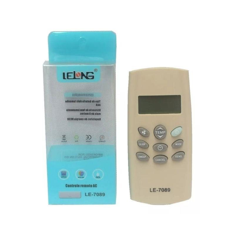 Controle Remoto Ar Condicionado Compatível com Carrier 7089 Lelong