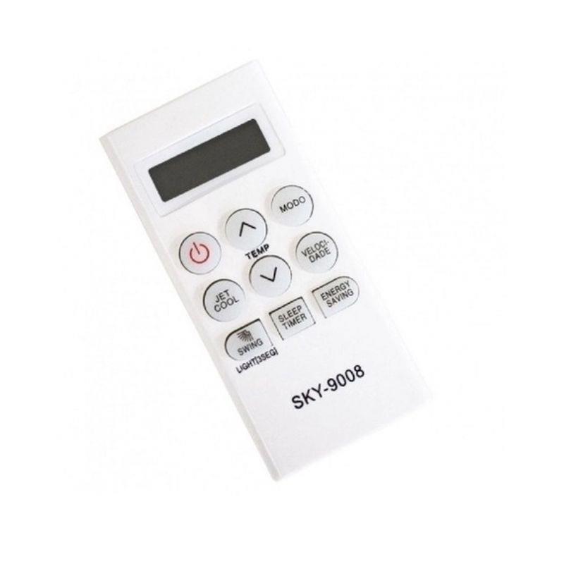 Controle Remoto Ar Condicionado Split Compatível LG Akb73598004