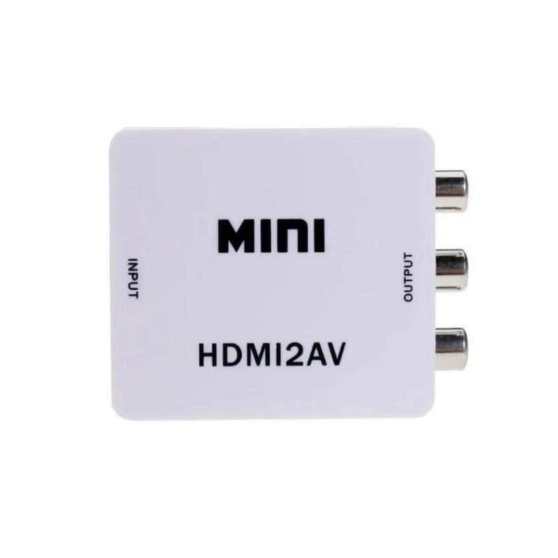 Adaptador Conversor HDMI para AV 1080P