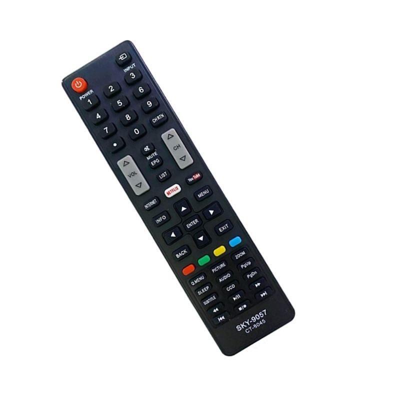 Controle Remoto TV Smart Compatível com Toshiba 9057